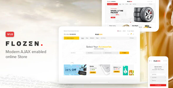 Flozen - WooCommerce AJAX WordPress Theme