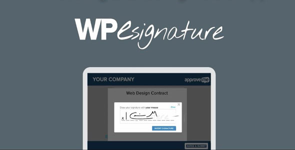 WP E-Signature + Addons 合同文件签名插件