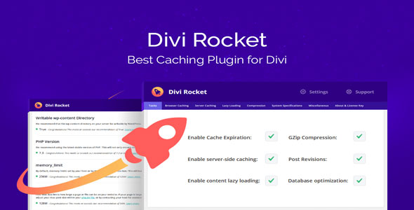 Divi Rocket 缓存加速优化插件