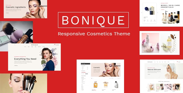 Bonique - 美容护肤化妆品商店Prestashop主题