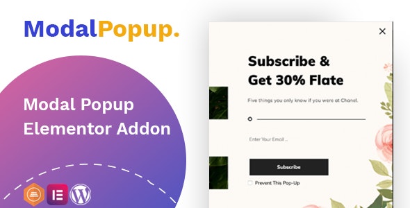 Modal Popup box - Elementor Addon 模态弹窗插件