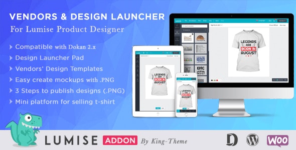 Vendors & Design Launcher - 多供应商产品设计插件