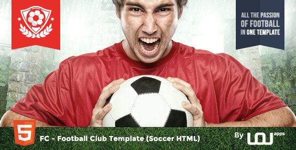FC - 足球俱乐部模板HTML网站模板
