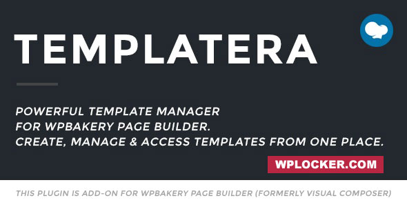 Templatera - WPBakery Page Builder 可视化模板管理插件