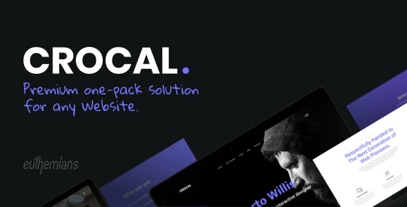 Crocal - Responsive Multi-Purpose WordPress Theme