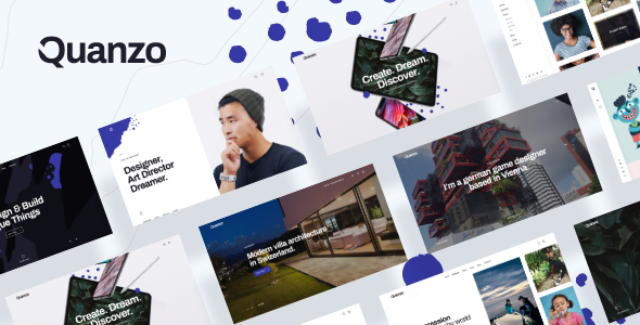 Quanzo - Personal Portfolio WordPress Theme