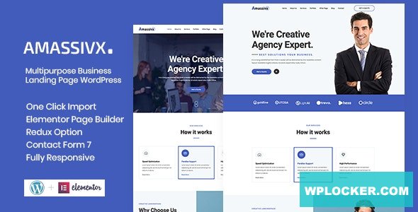 Amassivx – 多功能企业商务网站模板WordPress主题