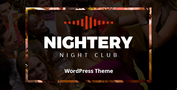 Nightery - 酒吧夜总会音乐节网站WordPress模板