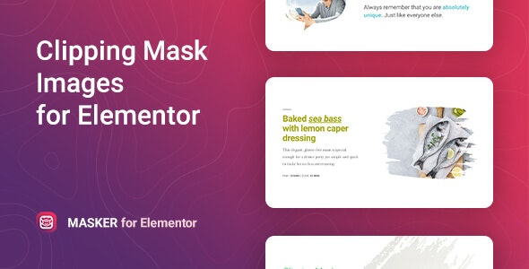 Masker – Clipping Mask for Elementor 图片蒙层特效插件