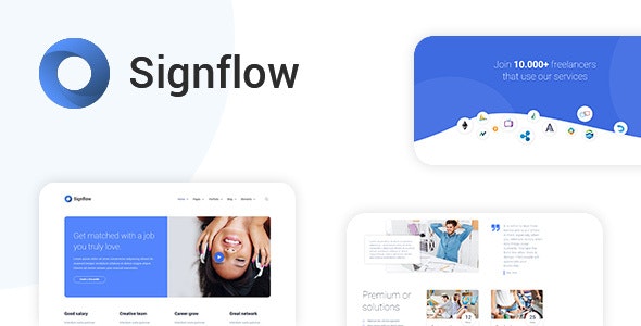 Signflow - 软件APP应用程序网站HTML5模板