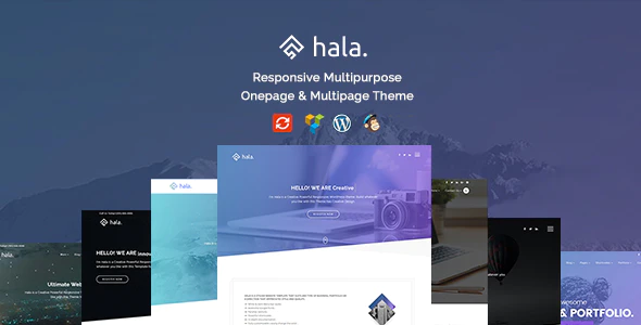 Hala - 创意多行业企业网站模板WordPress主题