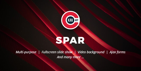 Spar - 多用途企业公司网站HTML5模板