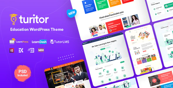 Turitor - LMS & Education WordPress Theme