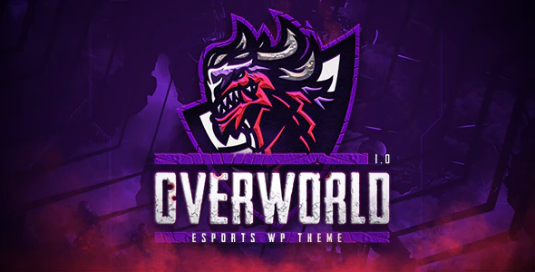  Overworld - WordPress theme of e-sports game enthusiast website