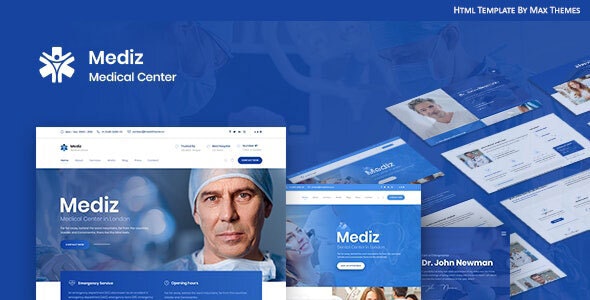 Mediz - 医疗健康整形医院HTML模板
