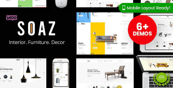 Soaz - 创意家居用品商店WordPress电商面板