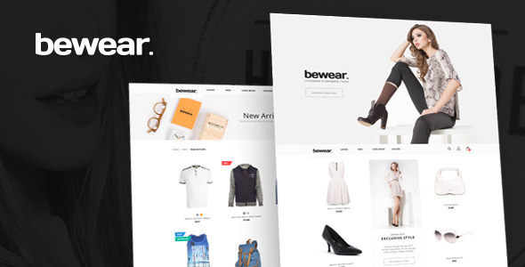 Bewear - 时尚电子商务在线商店HTML模板