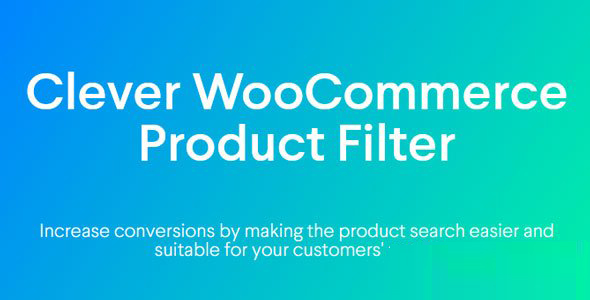 Clever WooCommerce Product Filter 简单商品筛选插件