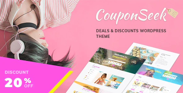 CouponSeek - 优惠折扣品牌商店WordPress主题