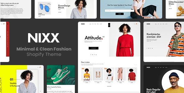 NIXX – Simple, Clean, Fashion Shopping Shopify Store Theme