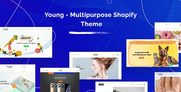 Young - 多用途电子商务商店网站Shopify主题