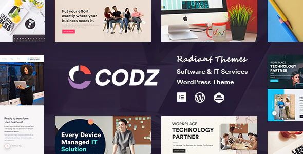 Codz - IT 信息技术电脑网络服务WordPress模板
