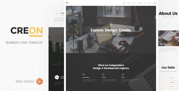  Creon - Enterprise Business Company Website HTML Template