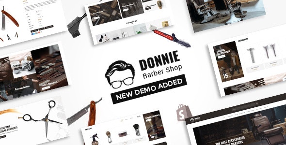 Donnie - 美容美发理发店用品Shopify主题