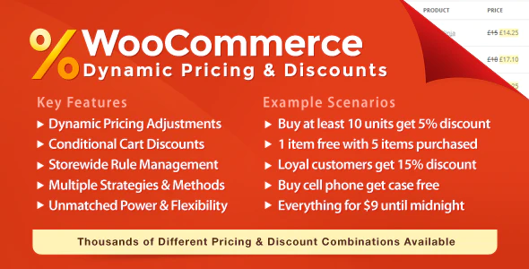 WooCommerce Dynamic Pricing & Discounts 动态定价折扣汉化插件