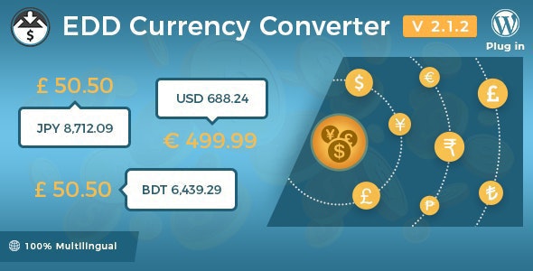 Easy Digital Downloads - Currency Converter 易下载多货币转换插件
