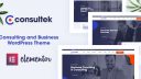 Consultek - 企业商务财务顾问网站模板WordPress主题