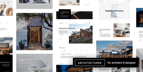 Architecturer - WordPress for Interior Designer