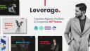 Leverage - 创意作品集展示网站WordPress模板