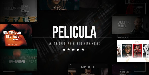 Pelicula - 视频电影影视制作网站WordPress模板