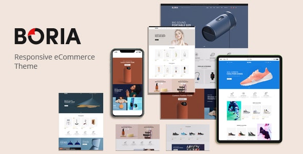 Boria - 多用途电子商务网站WooCommerce模板