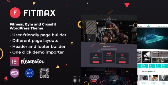 Fitmax - 健身房运动健身减肥网站WordPress主题