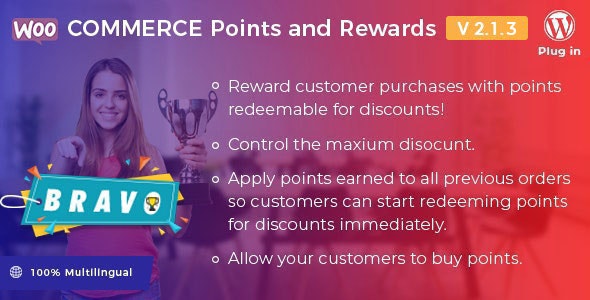 Bravo - WooCommerce Points and Rewards WordPress Plugin