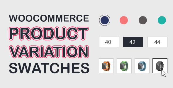 WooCommerce Product Variations Swatches - 产品属性色板插件