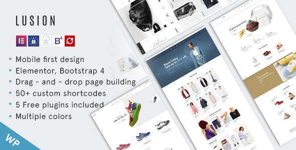 Lusion - Multipurpose eCommerce WordPress Theme