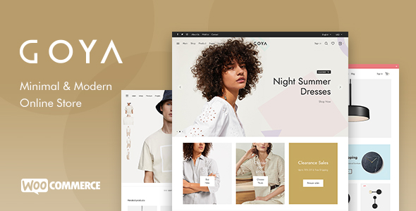 Goya - Modern WooCommerce Theme