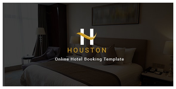 Houston - 酒店名宿在线预定网站HTML5模板