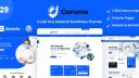 Coronia - Covid 19 & 新冠病毒健康医疗网站WordPress主题