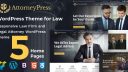 Attorney Press - Lawyer WordPress Theme