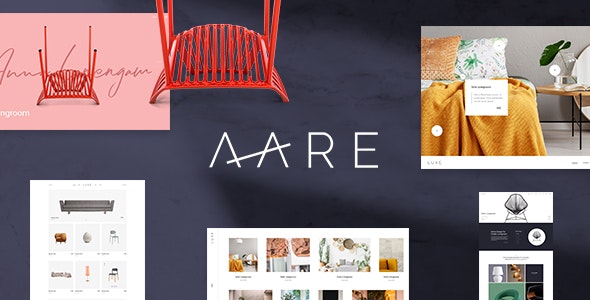 Aare - 时尚家居饰品网上商店WordPress模板