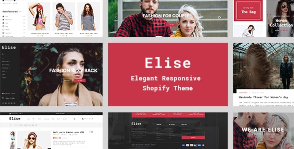 Elise - 多概念多行业电商网站Shopify主题