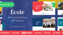 Ecole - 教育培训学校网站模板WordPress主题