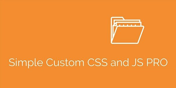 Simple Custom CSS and JS PRO - 简单自定义CSS/JS插件