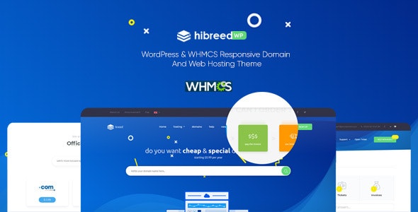 hibreed - WHMCS 主机域名服务商WordPres主题