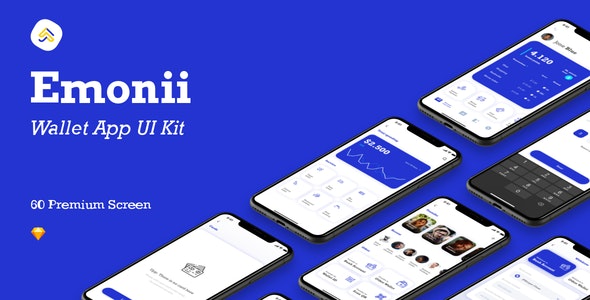 EMONII - 钱包应用程序UI套件