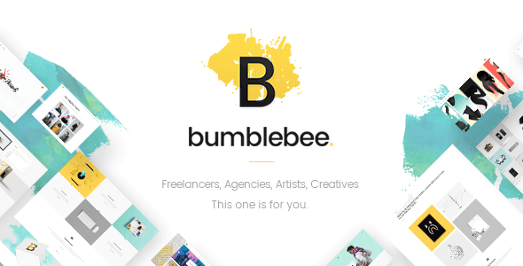 Bumblebee - Web 网站设计机构WordPress模板